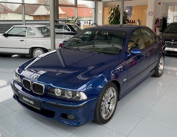 BMW M5, Limosine, blau metallic, BJ 2000